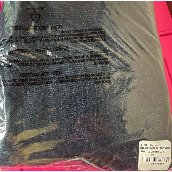 True Religion Men's Billy Double Raised Super T Flap Boot Cut Jean Size 29 New - Picture 4 of 6